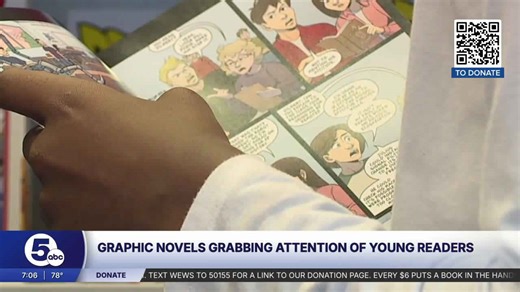 Why are kids gravitating to graphic novels?