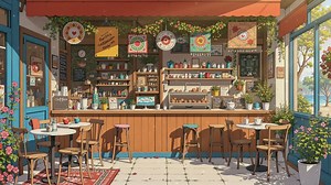 Vol.732 Lofi Music | 🎹 午后咖啡馆，Lofi旋律缓缓流转，心情随之放松 🌞