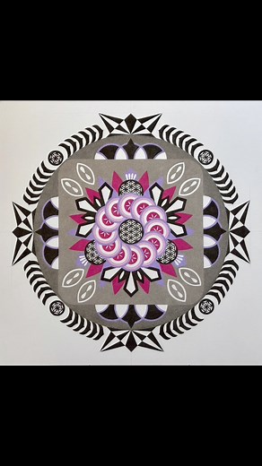 🌟Tableau en sable coloré🌟 #floraartintuitif | Flora Art intuitif et contemporain