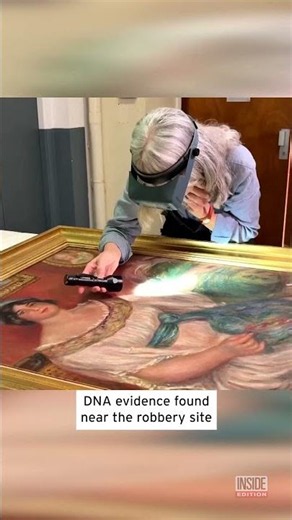 Crime Scene DNA Leads To Stolen Renoirs #shorts
