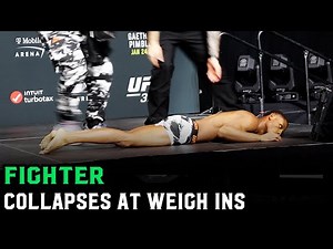 UFC fighter Cameron Smotherman collapses at UFC 324 weigh ins