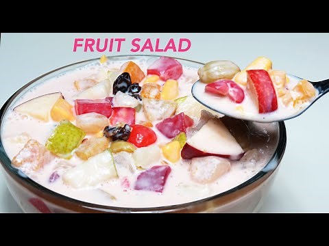 FRUIT SALAD FILIPINO STYLE | CREAMY FRUIT SALAD
