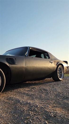 Here's your sign to build a ratty muscle car #transam #racecar #fbody #sunset #carsofinstagram