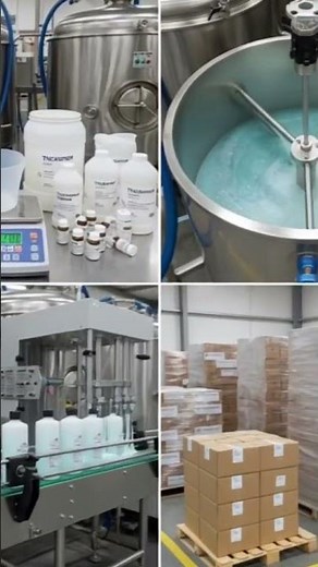 Shampoo Factory Full Process | Shampoo Manufacturing Step by Step