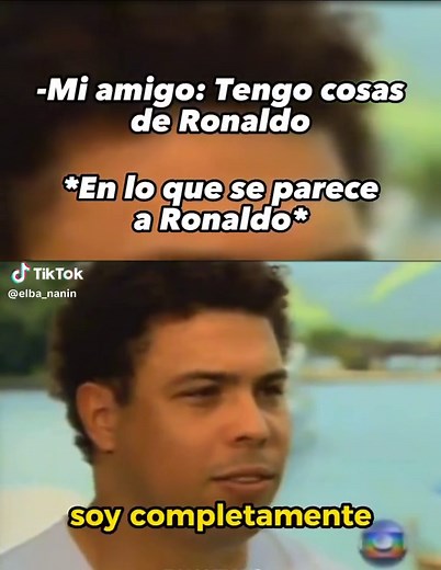 Ronaldo y el malentendido travesti