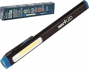 XRIDONSEN 2 in 1 Blue Emergency Lights Traffic Advisor Light Bar 144 LED Warning Safety Strobe Interior Front Windshield Dash Rear Window Light for Police Firefighter Vehicles Trucks Car, 2x17.7 inch