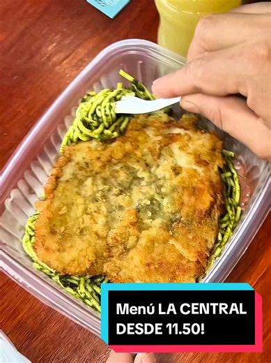 Menú La Central 216: Calidad, Sabor y Buen Precio