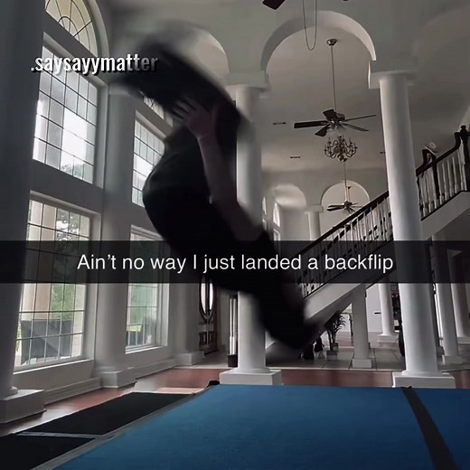 OMG! Nidal landed a back handspring and a backflip with a broken leg, he is SO strong❤️ #fyp #foryou #nidalwonder #viral #foryoupage #foru #fypviral #edit #flips