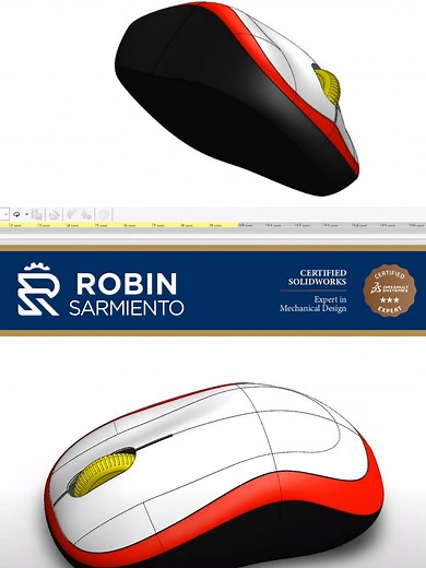 Aprende a hacer un Mouse en SOLIDWORKS de forma fácil