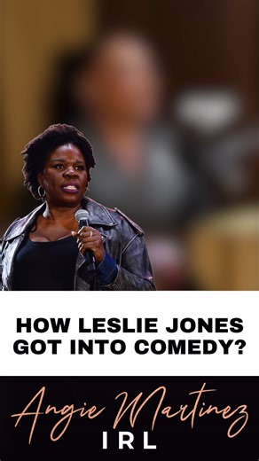 The first time Leslie Jones touched a mic at 19...the rest was historically magical!! 🔥🎤 | Angie Martinez
