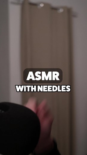 ASMR some subtile noises with needles! 🪡 ✨️ #fyp #asmrvideo #asmr #foryoupage #asmrtiktoks #asmrsounds