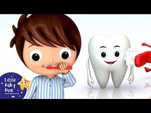 Brush Teeth | Fun Baby Songs | Classic Baby Songs - LittleBabyBum