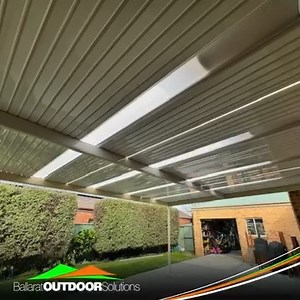😲Another before and after transformation by Ballarat Outdoor Solutions ! 😲 Transform Your Outdoor Space with a Stratco Outback® Flat Patio! This one features our new integrated LED strip lighting. This is an industry first, we can now integrate strip LED lighting into your flat roof patio without any additional framework to support it.🥇 🍃Imagine a backyard where you can relax under the shade, entertain guests, and enjoy the fresh air without the worry of rain or the heat of the sun. ☀️ The S