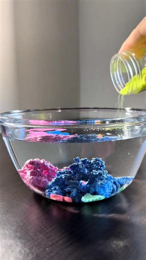 How to make magic sand #magicsand #sand #exsperiment | slimemagicrelax