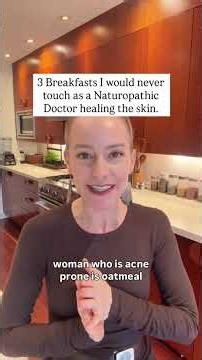 3 Breakfasts I would never touch as a Naturopathic Doctor healing the skin.