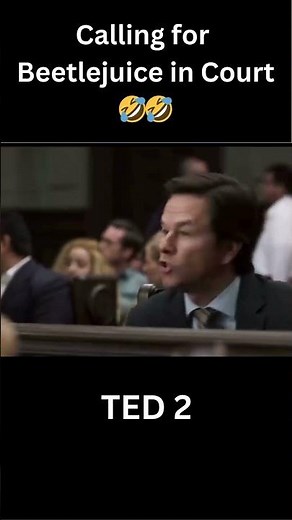 Ted 2 - Beetlejuice in Court Scene... #shorts #ted2 #funny