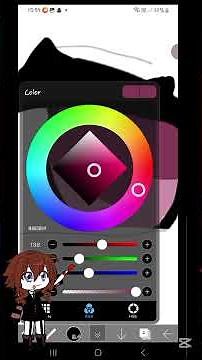 How to draw gacha eyes tutorial by me(easy) #just_katekons #gacha #face #draw