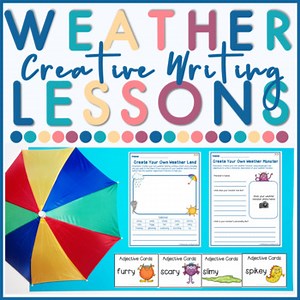 First Grade Writing Worksheet : The Weather