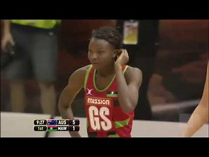 2011 NETBALL WORLD CHAMPIONSHIPS POOL ROUND: AUSTRALIA vs MALAWI
