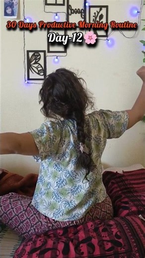 Day-12 Productive Morning Routine 🌸#morningroutine#30daychallenge#minivlog#trending#motivation#viral