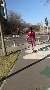 Unleash Your Speed: Double Push Roller Skating in Strong Wind