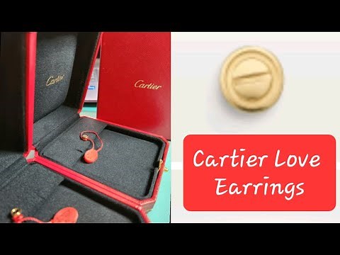 Cartier Love Earrings| Walk - through| Review