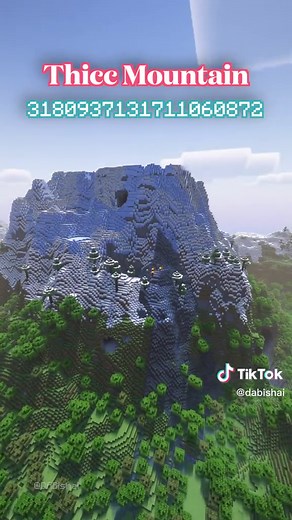 The best minecraft seeds for bedrock and Java in 1.19 and 1.20 in 2023 #minecraft #minecraftseeds #dabishai