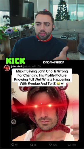 Mizkif Criticizes John Choi Over Profile Picture Change