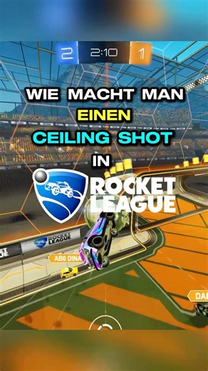 Ceiling Shot Tutorial | Coaching Link in Bio #rl #rocketleague #rocketleaguetips #tipps #fyp