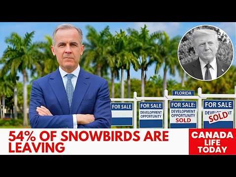 Trump's Trade War Just TRAPPED Canadian Snowbirds in Florida — Here Is What It Is Costing You