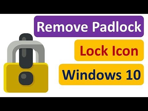 How To Remove Padlock Or Lock Icon From Drives In Windows 10