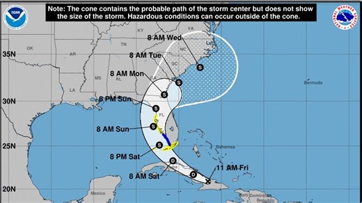 See latest spaghetti models on where Potential Tropical Cyclone Four may go