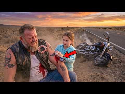 A Little Girl Helped an Injured Biker — The Next Morning 150 Hells Angels Came Looking for Her