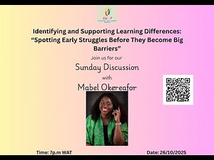 Identifying and Supporting Learning Differences