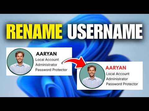 How to Rename laptop name in windows 11