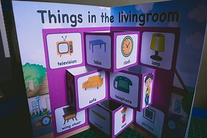 ❤️วิธีทำ หนังสือ Pop up Things in the house 🔥ปริ้นท์ ตัด ติด ได้เลย 💓มี 4 ห้อง 😘ไฟล์พร้อมปริ้นท์ อยู่ใน กลุ่ม VIP แล้วนะคะ 🔥สนใจทักข้อความได้เลยค่ะ | ครูปลา ปัน(สื่อ)