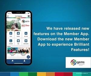 We have released NEW features on the Member App. Download the Member App now to experience the Brilliant features! Get it NOW from Google play or App Store. | GEMS | Facebook