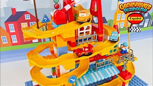 824K views · 11K reactions | The Best Learning Video Toys for Kids Building Block Lego Car Track! | Genevieve's Playhouse | Facebook
