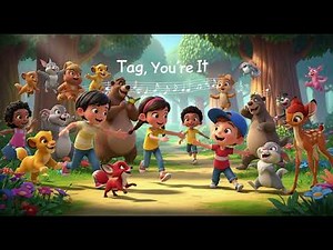 "Tag You’re It Song | Fun Kids Song | Active Play & Movement for Toddlers"
