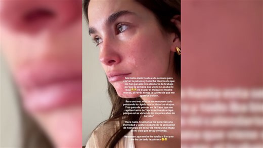 María Pombo, emocionada y nostálgica al final de su baja maternal