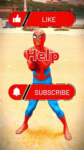 spider man vs Hulk and dedpool who is strong hero challenge #3danimation #gaming #shorts