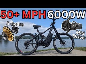 I Built an INSANE 72v Mid-Drive E-Bike! [FULL DETAILED BUILD]
