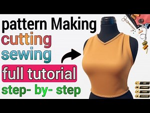 Pattern Making & Draping | Complete Fashion Design Tutorials for Beginners & Professionals