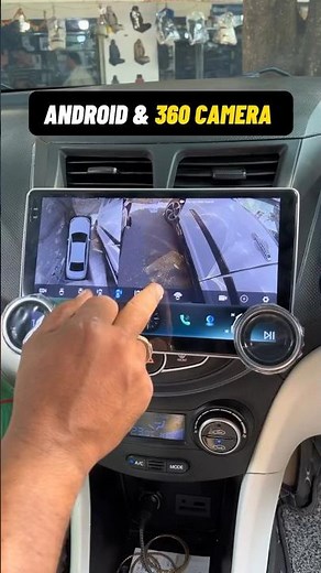 Android &360 camera installed in verna #360 #car #song #viralsong #shortvideo