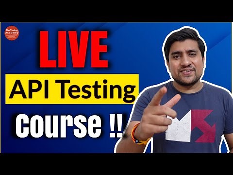 🔥 Launching LIVE Classes to Become API Tester | POSTMAN + Rest Assured + LIVE Projects from Scratch.