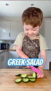 Greek Salad - Cooking with Carter