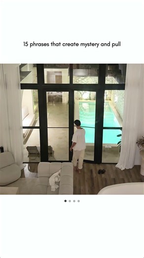 15 phrases that create mystery and pull