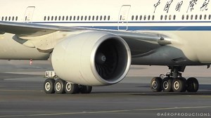 GE90引擎启动 [国航B777-300ER-巴黎戴高乐机场]