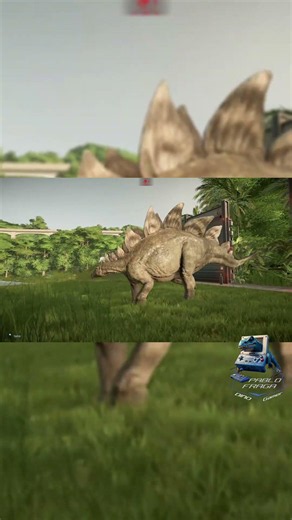 Jurassic World Evolution. 4K | Soltando - Stegosaurus 🥦.