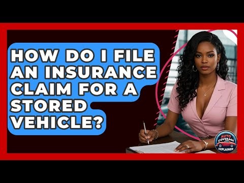 How Do I File An Insurance Claim For A Stored Vehicle? - Auto Coverage Explained